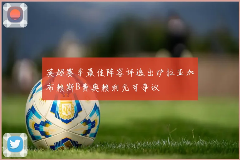英超赛季最佳阵容评选出炉拉亚加布赖斯B费奥赖利无可争议